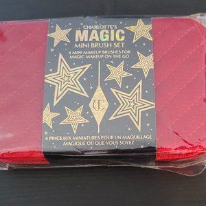 CHARLOTTE TILBURY CHARLOTTE'S MAGIC MINI BRUSH SET LIMITED EDITION $75